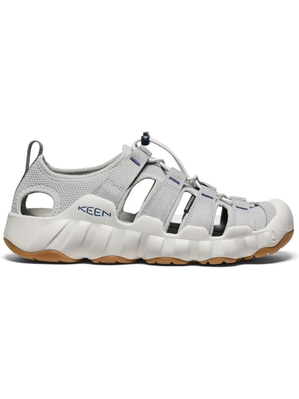 Men's Grey Hyper port Closed Toe Breathable Easy On Comfortable Sandal Shoes